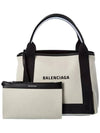 Cabas Logo Canvas Small Tote Bag Black - BALENCIAGA - BALAAN 2