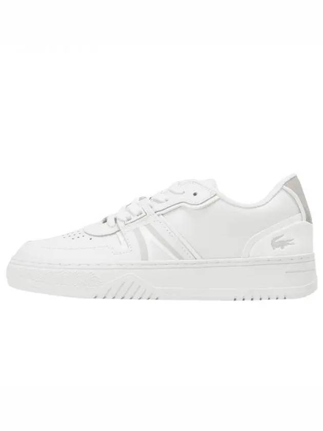 L001 Leather Low Top Sneakers White - LACOSTE - BALAAN 2