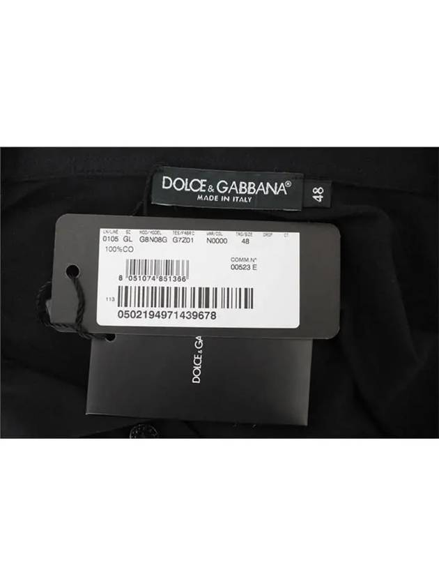 Logo Polo Shirt Black - DOLCE&GABBANA - BALAAN 9