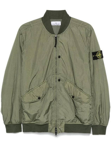 Reps R NY Bomber Jacket Green - STONE ISLAND - BALAAN 1