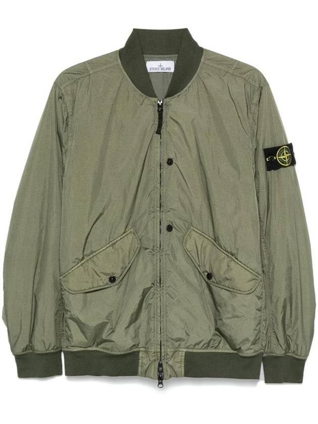 Crinkle Labs Recycled Nylon Primaloft TC Jacket Green - STONE ISLAND - BALAAN 1