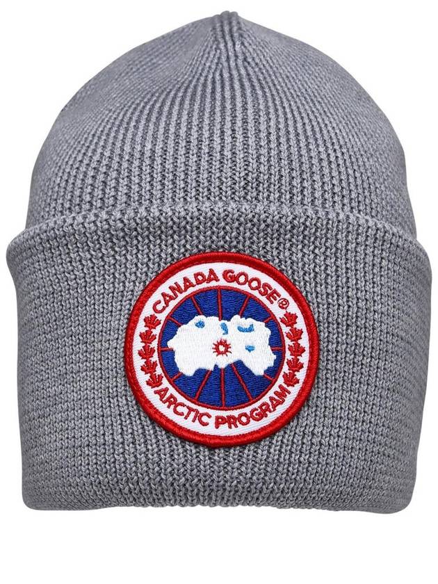 Arctic Disc Torque Wool Beanie Heather Grey - CANADA GOOSE - BALAAN 2