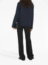 Corduroy Collar Quilted Jacket Dark Blue - BURBERRY - BALAAN 4