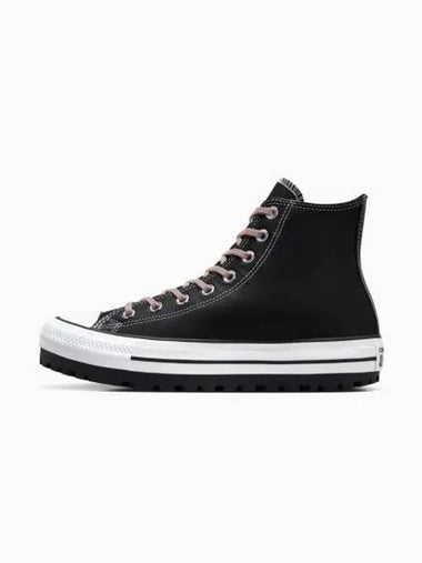 Chuck Taylor All Star City Trek High Top Sneakers Black - CONVERSE - BALAAN 1