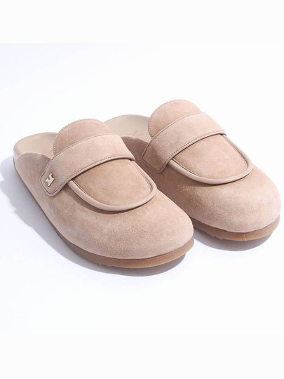 Suede Mule Beige 2424526331600 MANLY 003 - MAX MARA - BALAAN 2