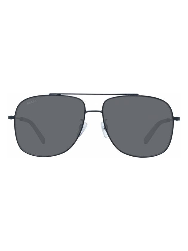 Eyewear Polarized Two Bridge Sunglasses Black - BALLY - BALAAN 1