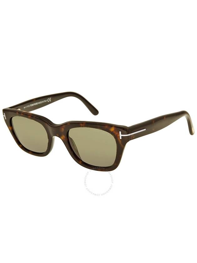 Eyewear Square Frame Sunglasses FT023752N - TOM FORD - BALAAN 3