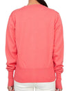 Bea Embroid Logo Cotton Cardigan Coral - VIVIENNE WESTWOOD - BALAAN 8