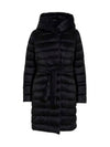 22FW NOVEF hooded padded jacket black 94960426 003 - MAX MARA - BALAAN 2