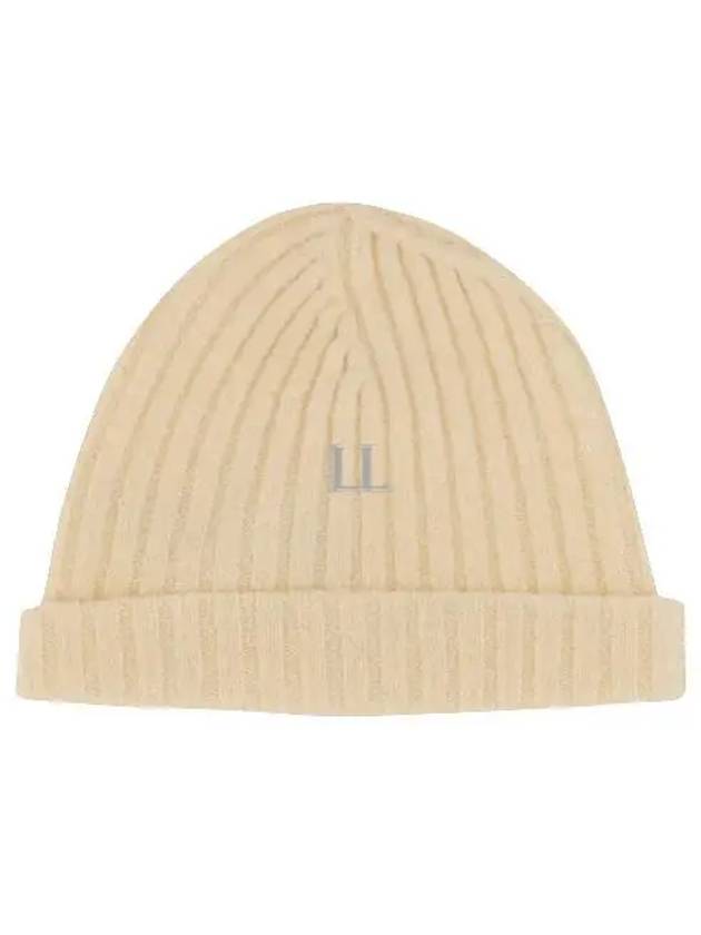 Rib Knit Beanie Ecru - JIL SANDER - BALAAN 2