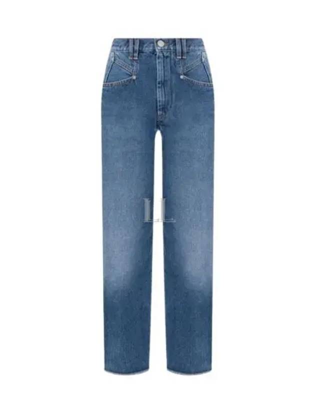 Dilali Denim Jeans Light Blue - ISABEL MARANT - BALAAN 2