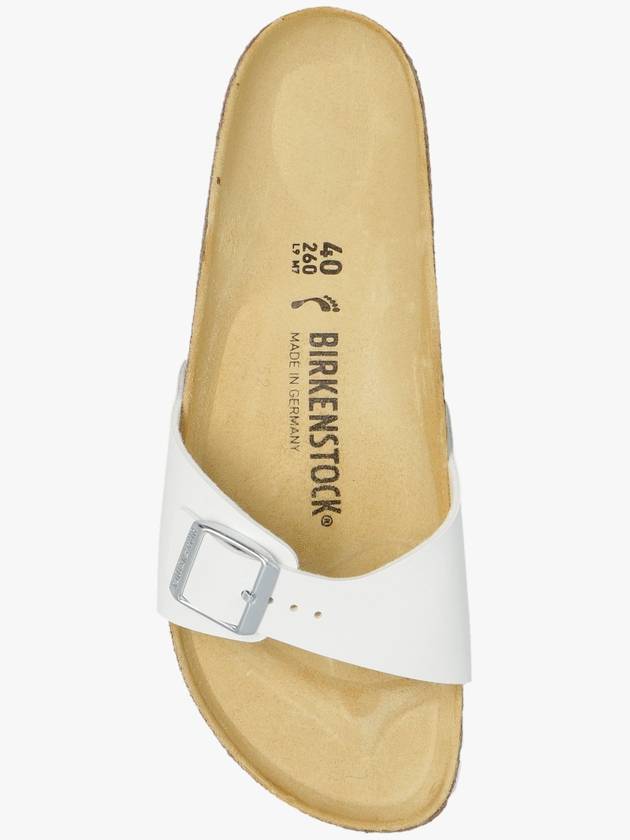 Birkenstock ‘Madrid BS’ Slides, Women's, White - BIRKENSTOCK - BALAAN 6