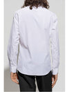 Men's Cotton Long Sleeve Shirt White - FENDI - BALAAN 5