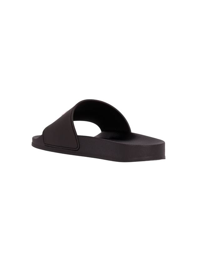 Logo Slippers Black - PALM ANGELS - BALAAN 4