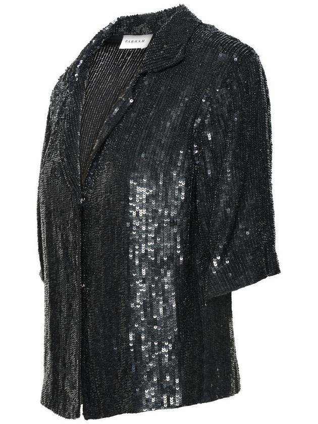 P.A.R.O.S.H. 'Glare' Black Viscose Shirt - P.A.R.O.S.H. - BALAAN 2