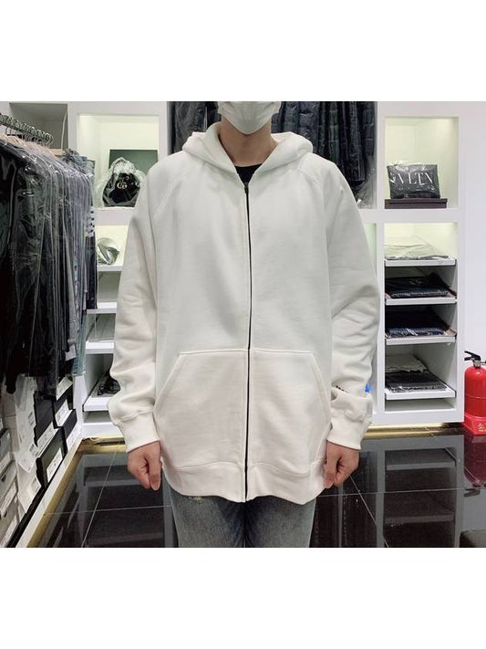 Logo hooded zipup white - FEAR OF GOD ESSENTIALS - BALAAN 2