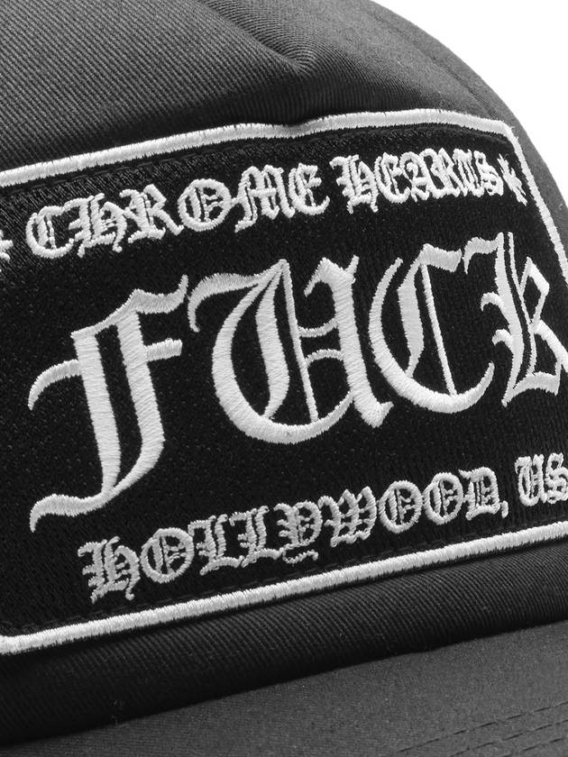 Fuck Hollywood Trucker Hat - CHROME HEARTS - BALAAN 4