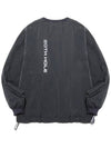 Woven string windbreaker sweatshirt CHARCOAL - 20THHOLE - BALAAN 3