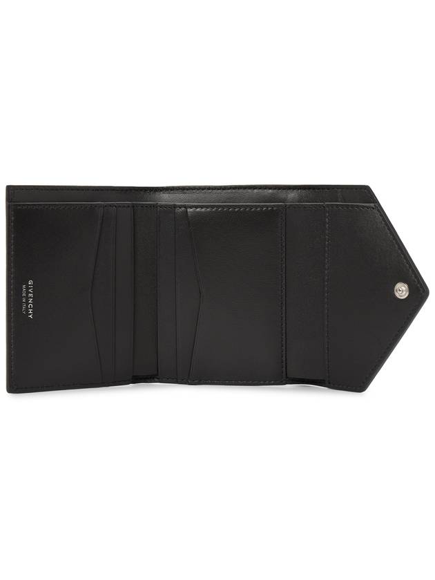 Textured 4G Logo Envelope Bicycle Wallet Black - GIVENCHY - BALAAN 6