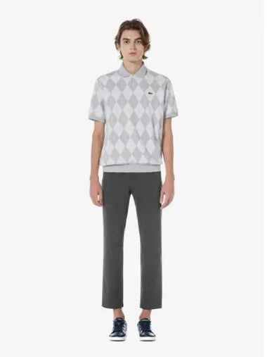 Men s Micro Pattern Chino HH480E 54N 050 Domestic Product GQ2N24073051732 - LACOSTE - BALAAN 1