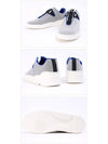 Canvas Calfskin Low Top Sneakers Grey - DIOR - BALAAN 5