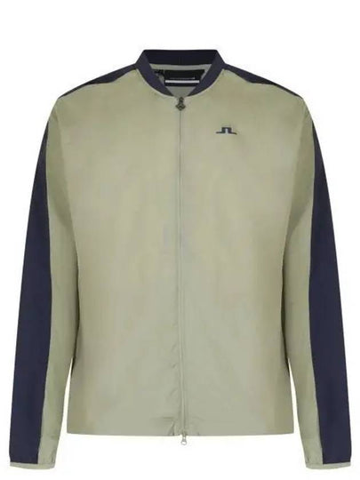 Tom Logo Zip-Up Jacket Oil Green - J.LINDEBERG - BALAAN 2