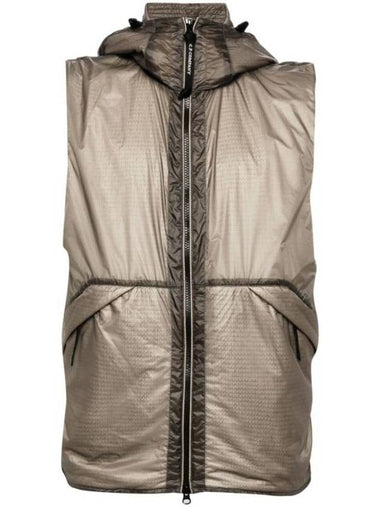 Nada Shell Goggle Vest Beige - CP COMPANY - BALAAN 1