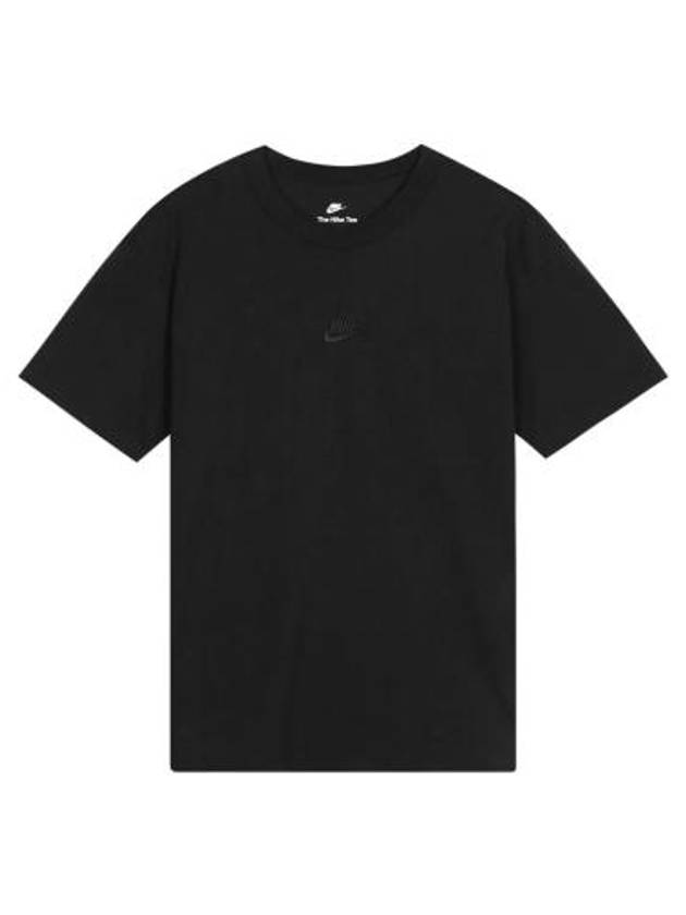 Premium Essentials Short Sleeve T-Shirt Black - NIKE - BALAAN 2