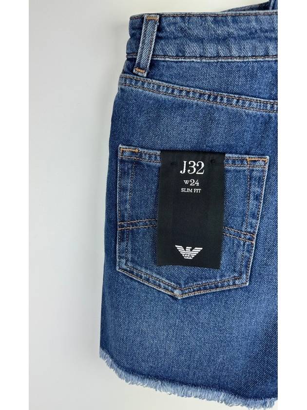 19SS Denim Shorts 3H2J32 2D8IZ WOMENS XS 24 - EMPORIO ARMANI - BALAAN 6