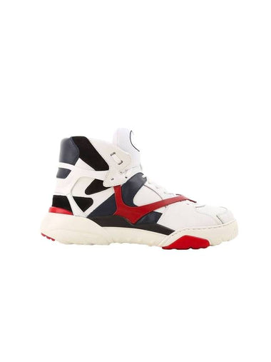 Men's 11Th Anniversary Made One High Top Sneakers Red White - VALENTINO - BALAAN 1