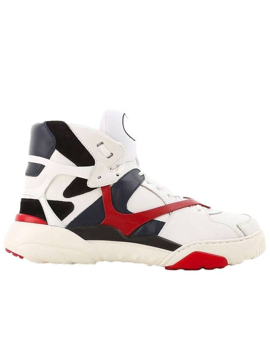 Men's 11Th Anniversary Made One High Top Sneakers Red White - VALENTINO - BALAAN 1