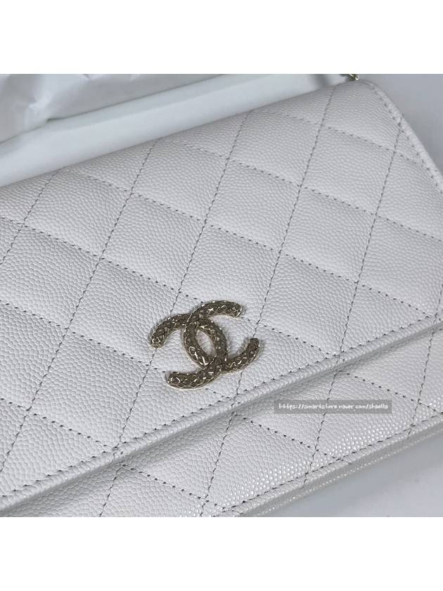 23P Season CC Logo WOC Caviar AP3180 - CHANEL - BALAAN 3