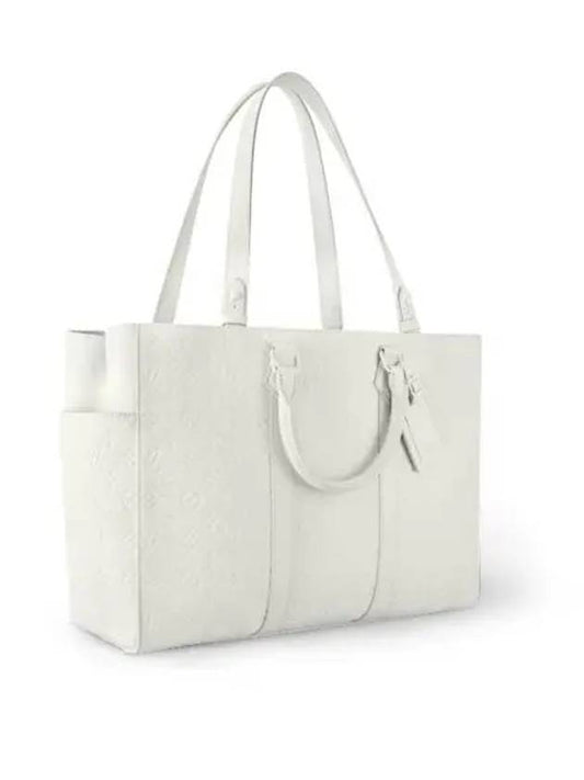 Sac Plat 24H Tote Bag White - LOUIS VUITTON - BALAAN 2