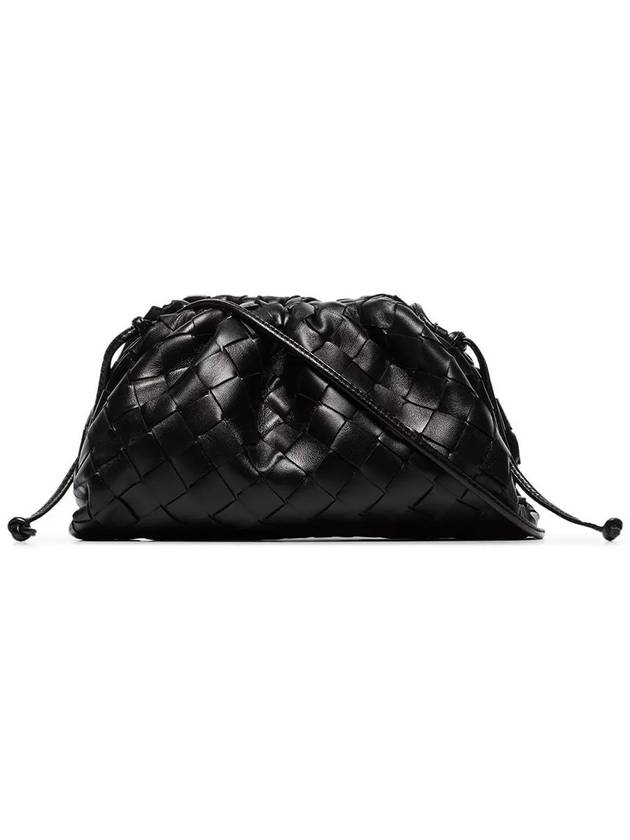 Intrecciato Mini Pouch Bag Black - BOTTEGA VENETA - BALAAN 2