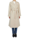 Umido Cashmere Single Coat Ivory - MAX MARA - BALAAN 2