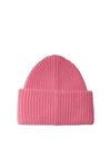 Face Applique Beanie Pink - ACNE STUDIOS - BALAAN 3