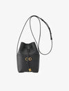 Gancini Mini Bucket Bag Black - SALVATORE FERRAGAMO - BALAAN 2