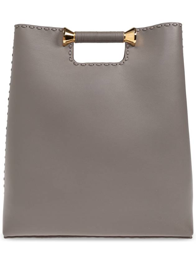 Alaïa Bag Bobine Shopper Style, Women's, Grey - ALAIA - BALAAN 3