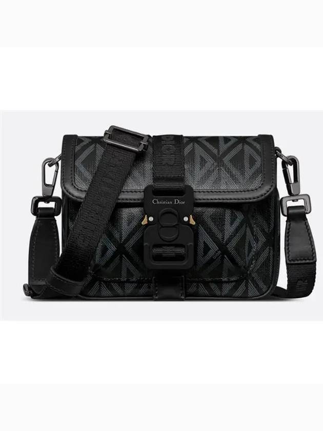 CD Diamond Canvas Hit The Road Mini Bag Black - DIOR - BALAAN 2