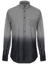 gradation check shirt - NEIL BARRETT - BALAAN 4