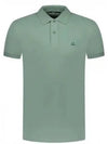 Stretch Piquet Slim Polo Shirt Green - CP COMPANY - BALAAN 2