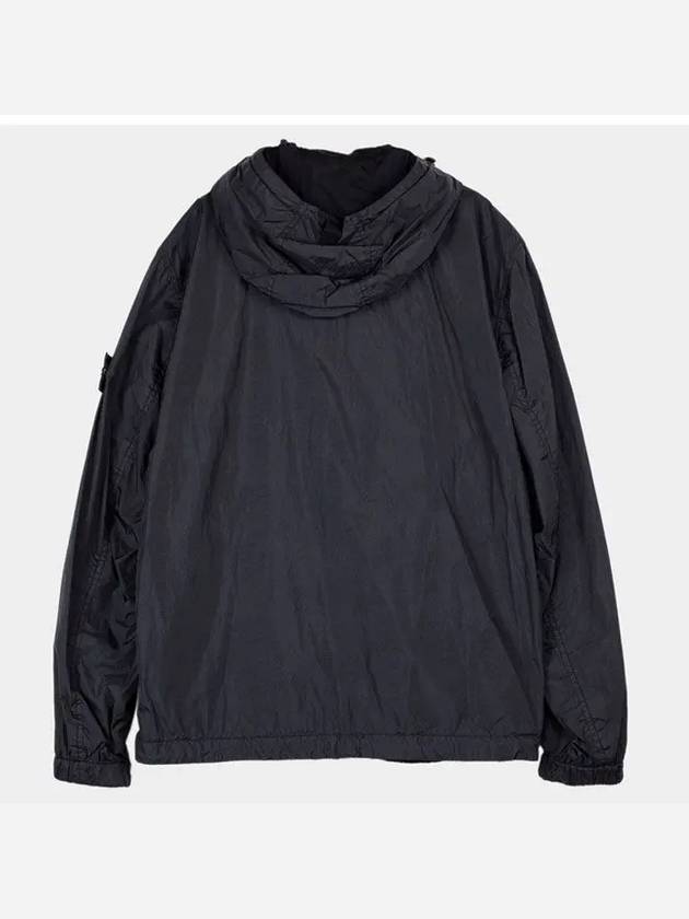 Garment Dyed Crinkle Reps R-Nylon Jacket Black - STONE ISLAND - BALAAN 3