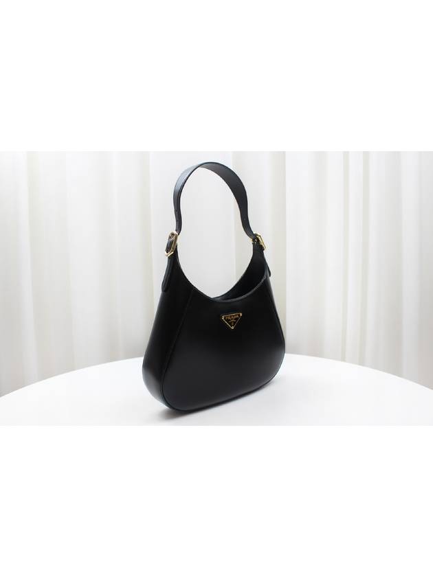 Cleo medium leather shoulder bag black 1BC179 - PRADA - BALAAN 2