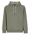 Cotton-Jersey Hoodie Green - BRUNELLO CUCINELLI - BALAAN 1