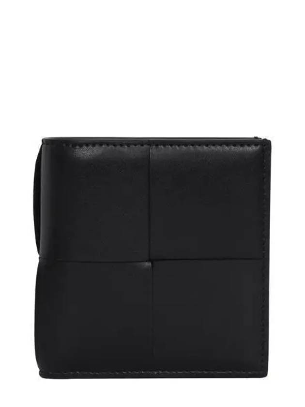 Slim Folder Half Wallet Black - BOTTEGA VENETA - BALAAN 2