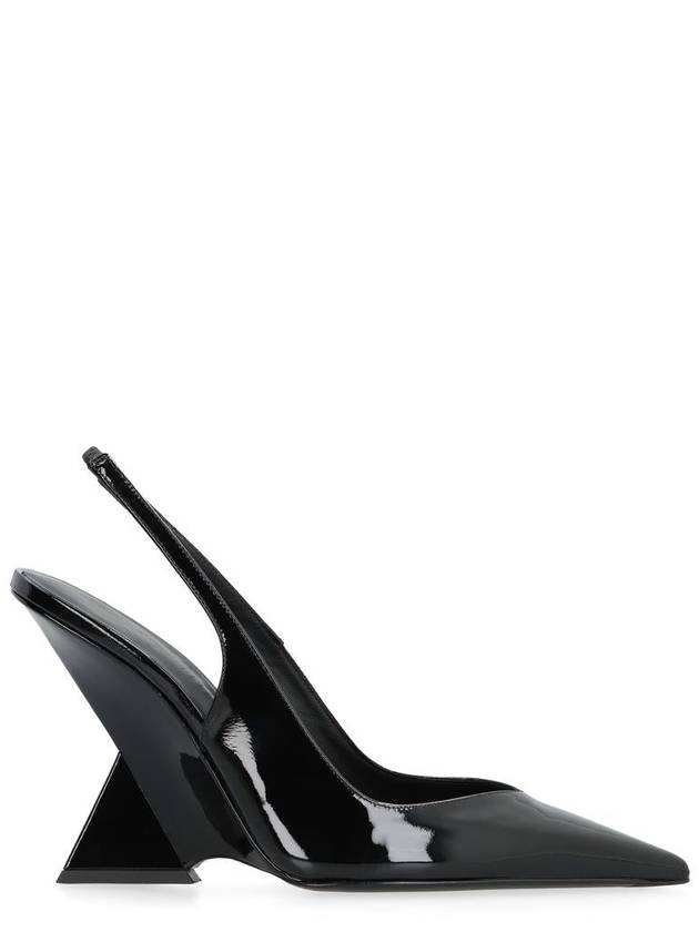 The Attico Cheope Patent Leather Slingback Pumps - THE ATTICO - BALAAN 1