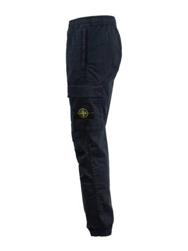 Banding Waist Tapered Cargo Straight Pants Navy - STONE ISLAND - BALAAN 4