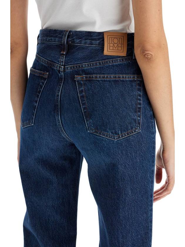 organic denim classic cut jeans - TOTEME - BALAAN 4