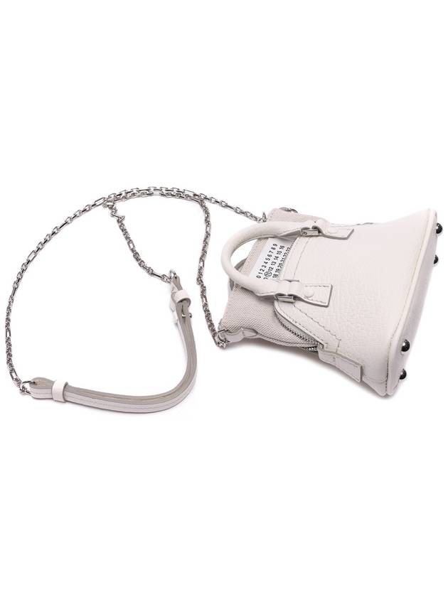 5AC Classic Baby Shoulder Bag White - MAISON MARGIELA - BALAAN 6