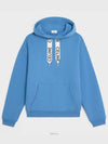 Loose Cotton Fleece Hoodie Dirty Blue - CELINE - BALAAN 2